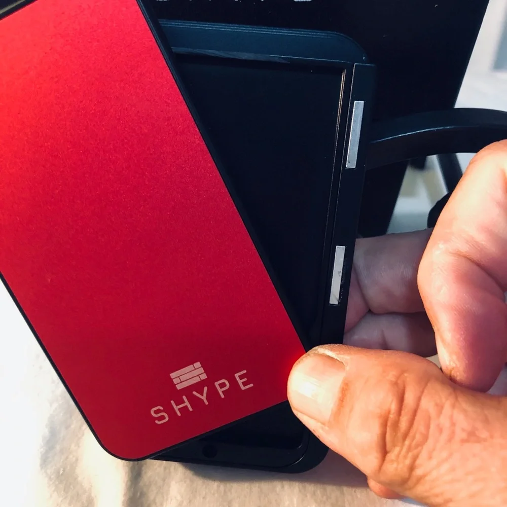 Shype Red Money Clip Card Holder